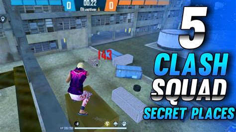 Top 5 Clash Squad Secret Places Free Fire Clash Squad Tips And Tricks