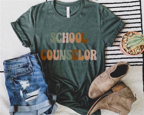 School Counselor Shirt Counseling Shirt Elementary Counselor Etsy