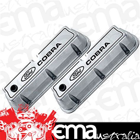 Proform Pr302 055 Ford 289 351w Tall Alloy Ford Cobra Valve Covers Pol Engine Master