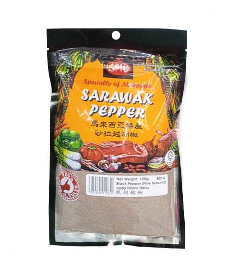 SPIC Sarawak Black Pepper Fine Ground 150g DeGrocery