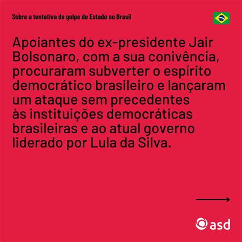 Aliança Social Democrata on Twitter Apoiantes do ex presidente Jair