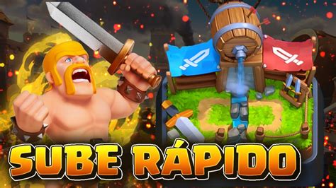 MEJOR MAZO Para ARENA 3 COLISEO BARBARO Clash Royale 2022 YouTube