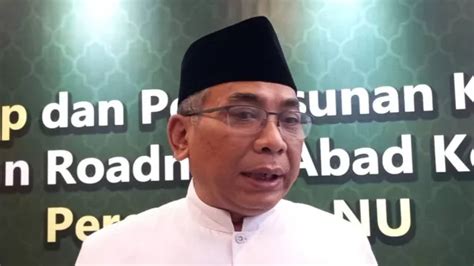 Ketum PBNU Gus Yahya Kita Tidak Mungkin Meninggalkan Polri GenPI Co