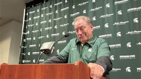 Tom Izzo Press Conference 2 16 23 Youtube