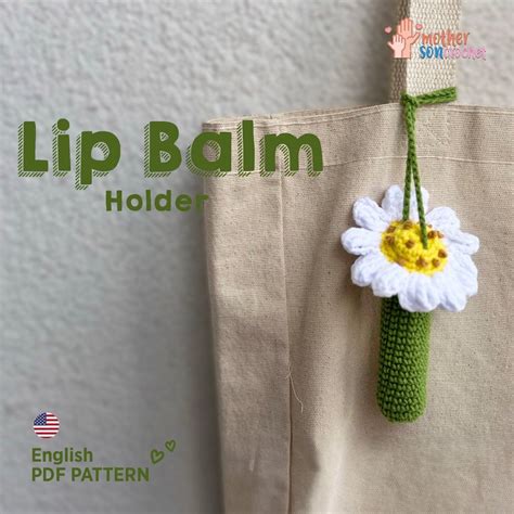 Crochet Pattern Lip Balm Holder Amigurumi Tutorial PDF Pattern