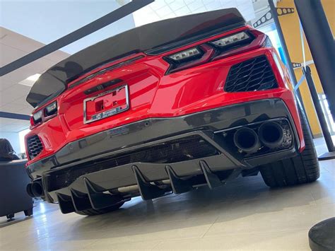 Aimgain 2020 2024 Chevrolet Corvette C8 Rear Diffuser Function