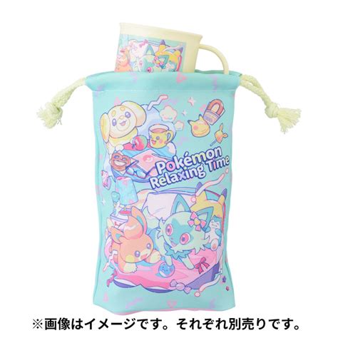 Bag for Plastic Cup Pokémon Relaxing Time Meccha Japan