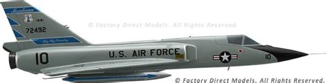 Convair F-106 Delta Dart Custom Model Airplane | Factory Direct Models