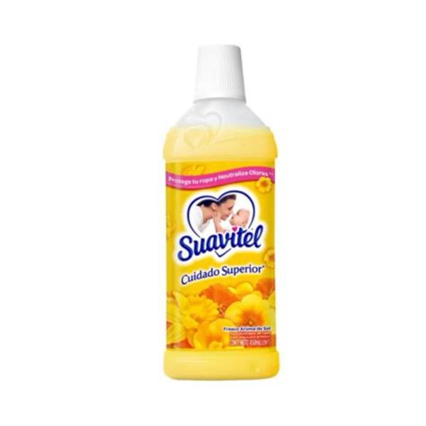 Pack De 12 Suavizante De Telas Suavitel Aroma De Sol 450 Ml Suavitel