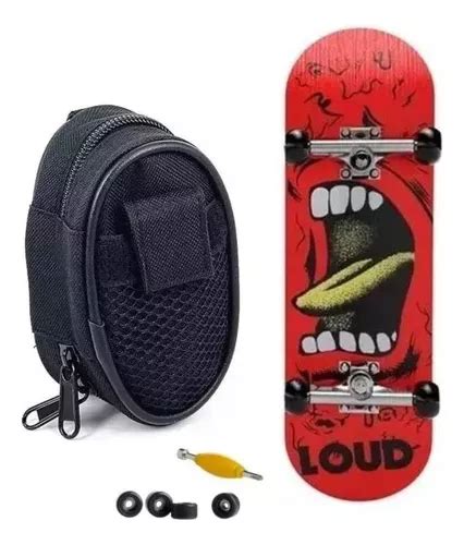 Kit Skate De Dedo Premiun Loud Bag Multiuso Para Skate Parcelamento