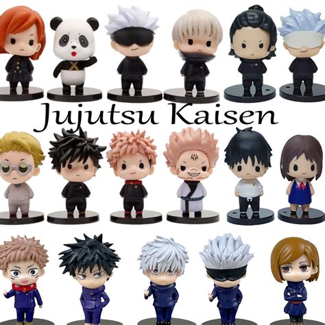 Figura De A O Jujutsu Kaisen Figuras Do Conjunto Modelo Anime Yuji