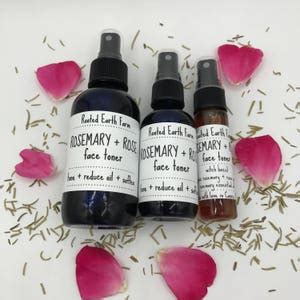 Rose Toner Oily Skin Rosemary Toner Toner for Oily Skin - Etsy