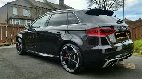 Audi Rs3 Fully Loaded With All Extras Panther Black Mettalic 1