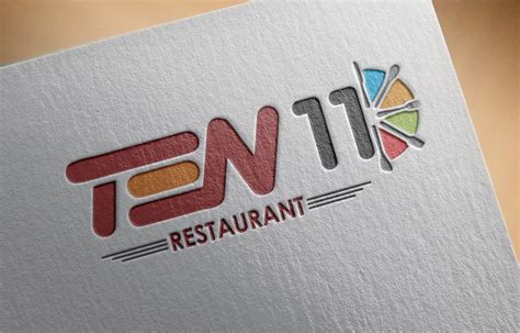 Logo Design TEN11 Restaurant | Logo design, ? logo, Design