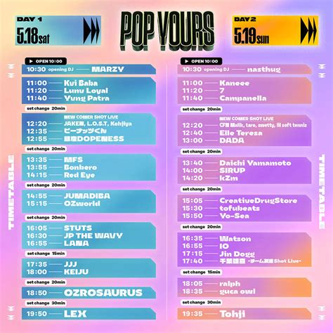 千葉雄喜 チーム友達shot Live が今週末開催『pop Yours』に出演 2024年5月15日 エキサイトニュース