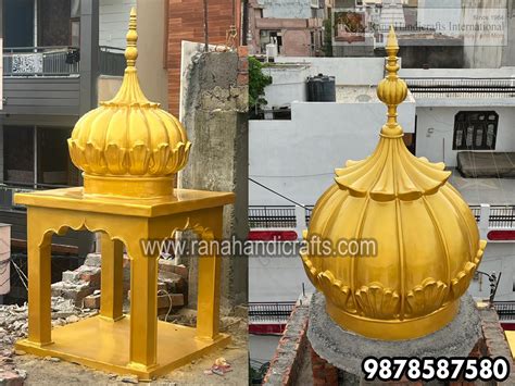 Fiberglass Gurdwara Domes And Palki Sahib At Shahdara Delhi Rana