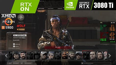 Fps Warzone Rtx Ti Ryzen X P Ultra Dlss On