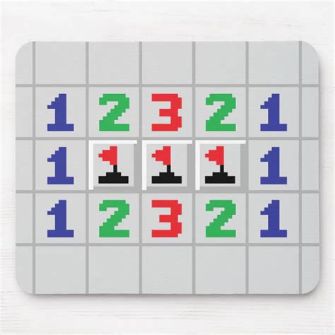 Minesweeper Mouse Pad Zazzle