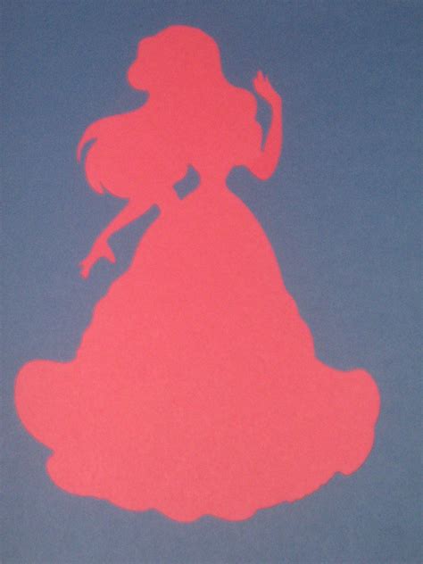 Princess Ariel Silhouette Svg