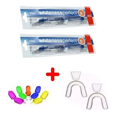 Clareador Dental 16 Whiteness Perfect 16 2 Un Moldeira