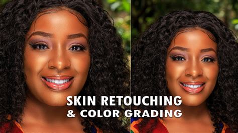 Skin Retouching And Color Grading Skin Tones Photoshop Tutorial Free