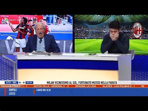 Atalanta Milan 3 2 Con Alberto Giambruno Tiziano Crudeli E Matteo