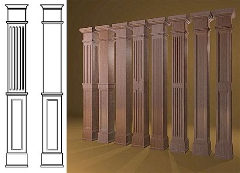 Just A Moment Decorative Columns Wood Columns Interior Columns