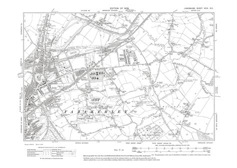 Aintree, Fazakerley - Lancashire in 1909 : 99SE – Old Map Downloads