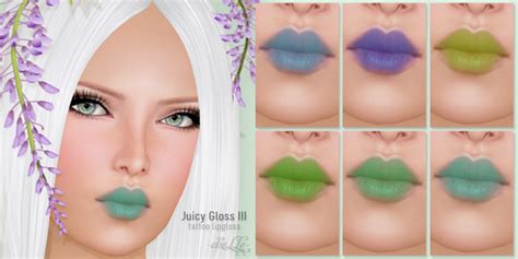 Second Life Marketplace Chelle Lipgloss Juicy Gloss Iii