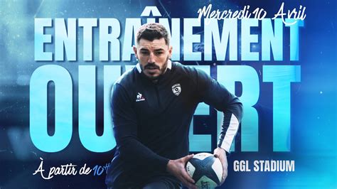 Entraînement ouvert Mercredi 10 avril Montpellier Hérault Rugby MHR