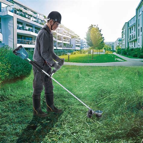 Makita Dur Az Solo Akku Freischneider X V Zweihandgriff Rasentrimmer