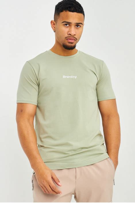 Brentiny T Shirt In Khaki Brentiny Paris