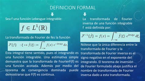 Transformada De Fourier Ppt