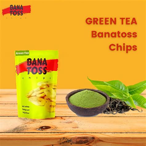 Jual Keripik Pisang Varian Rasa Greentea Banatoss Chips Varian Rasa