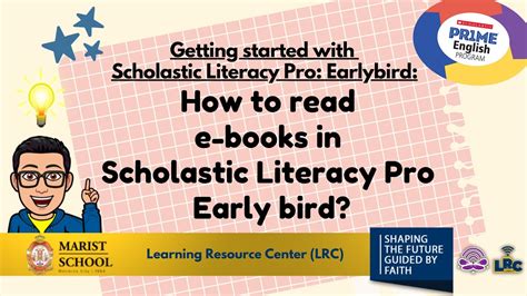 How To Access Scholastic Literacy Pro Earlybird YouTube