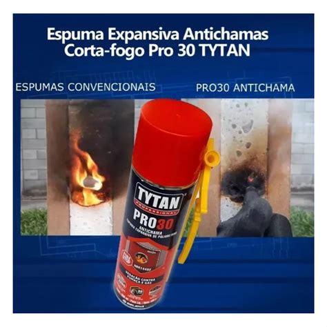 Espuma Expansiva Tytan Pro30 500mL 480g Tytan Selena Fast Vidros