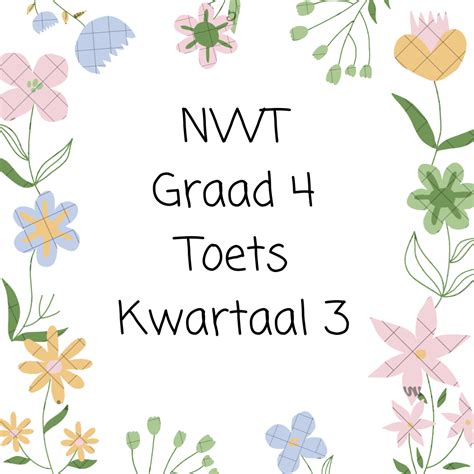 Natuurwetenskap En Tegnologie Graad Kwartaal Toets Teacha