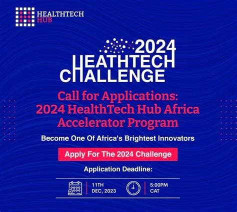 The Healthtech Hub Africa Accelerator Program 2024