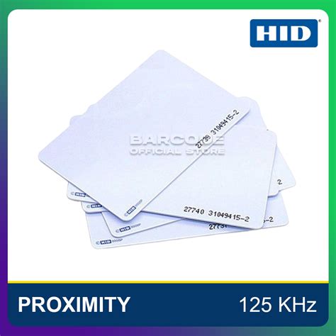 Jual Kartu RFID Proximity 125 KHz HID ISOProx II 1386 Original Card