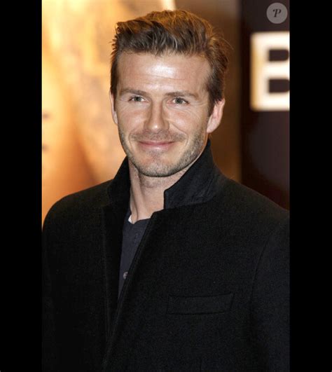 Photo David Beckham tout sourire lors d un événement pour faire la