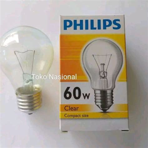 Jual Lampu Pijar Philips Watt Shopee Indonesia