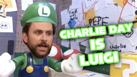 Charlie Day Is Luigi Mario Movie 2023 Youtube