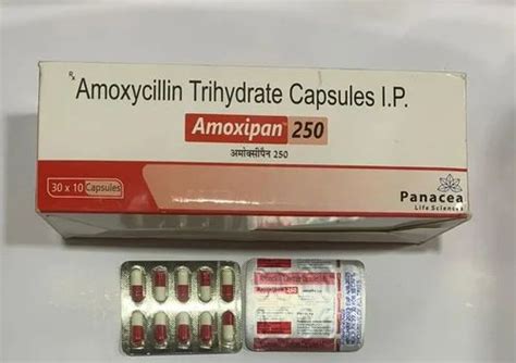 Amoxicillin Trihydrate Capsule 250 Mg At Rs 800 Stripe एमोक्सिसिलिन ट्राईहाइड्रेट कैप्सूल In