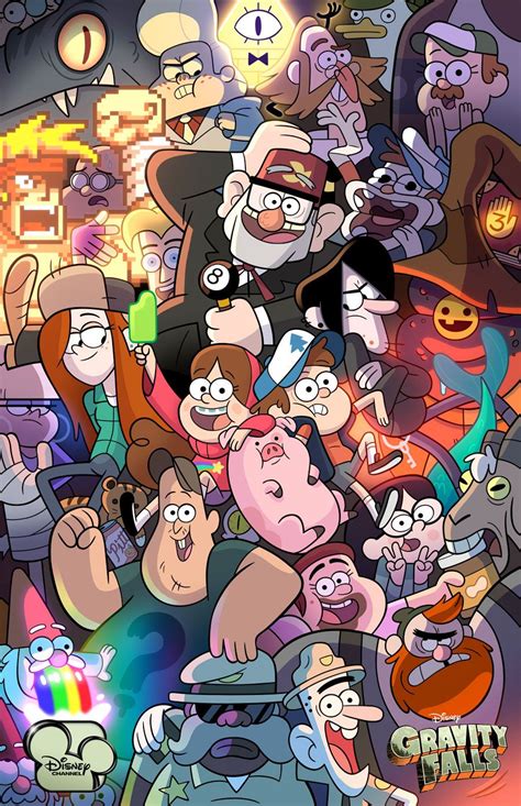 Mais Artes Do Seriado Gravity Falls Do Disney Channel Thecab The