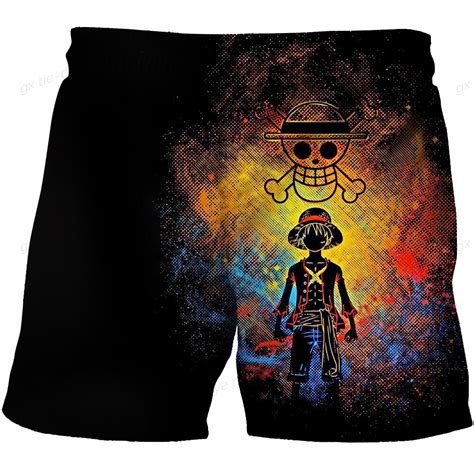 One Piece Pirate Swim Trunks Anime Swim Trunks Store