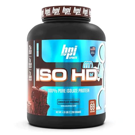 Iso Hd Proteina Aislada Lbs Serv Bpi Sports A En Suples Cl