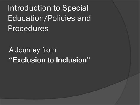 Ppt Special Education Needs In The Classroom Powerpoint Presentation