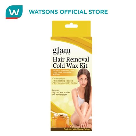 GLAMWORKS Honey Cold Wax Kit 50g Lazada PH