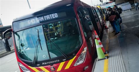 Movilidad Horario De TransMilenio Hoy Lunes 31 De Octubre De 2022