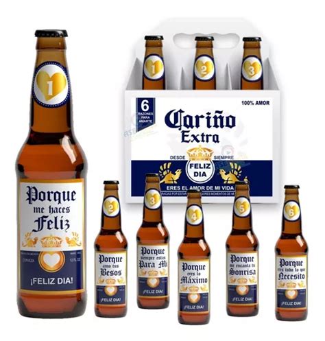 Etiqueta Cerveza Corona Razones Para Amarte Imprimible Pdf Cuotas